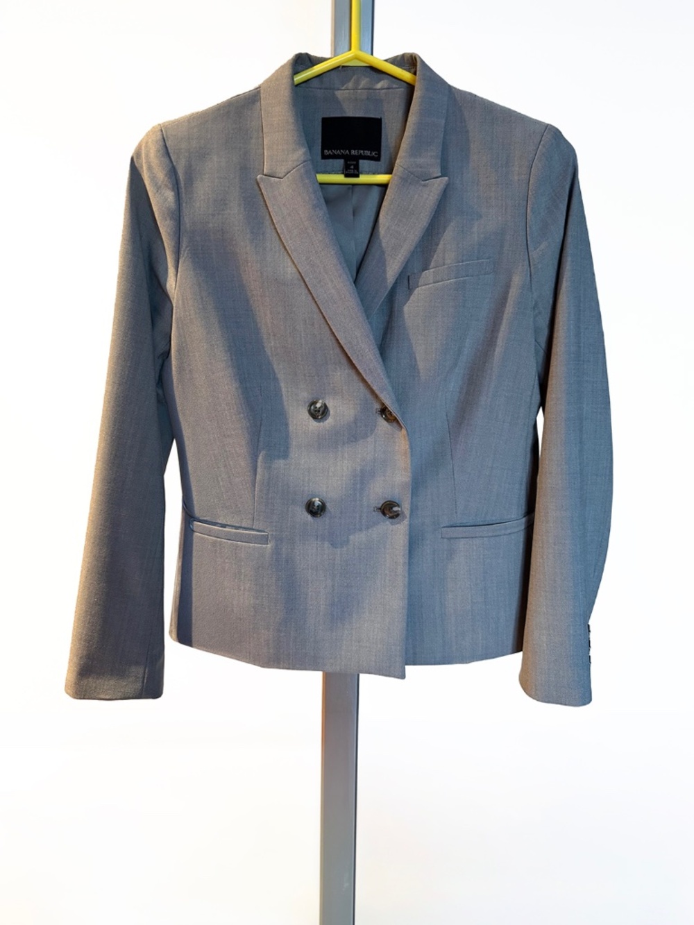 Banana Republic Cool. Wool Double Breasted Blazer